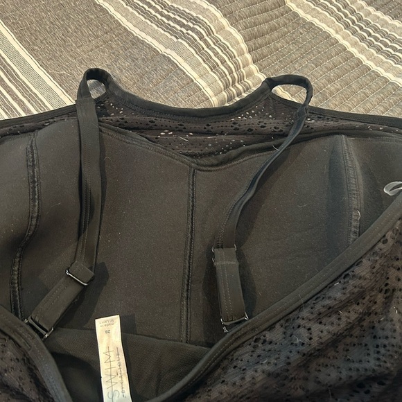 NWOT Cacique Elegant Black Lace Swim Bralette Top Plus Size 28 - Picture 4 of 8